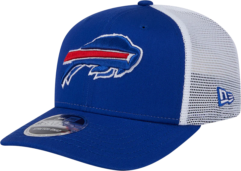 Buffalo Bills New Era Royal 9SEVENTY Trucker Adjustable Hat