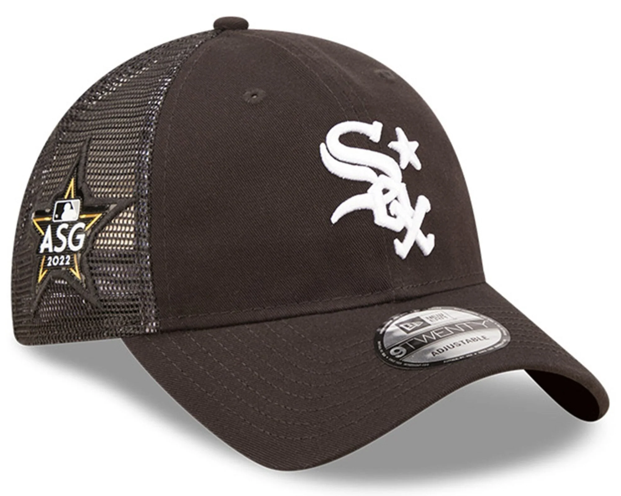 Men's Chicago White Sox New Era Black 2022 MLB All-Star Game Workout 9TWENTY Adjustable Hat