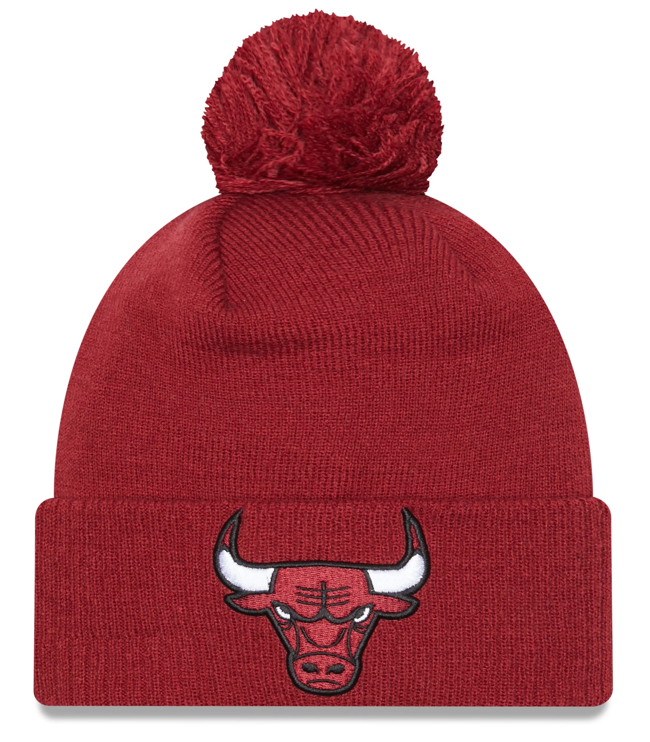 Chicago Bulls NBA City Edition New Era Alternate Cuffed Pom Knit Hat