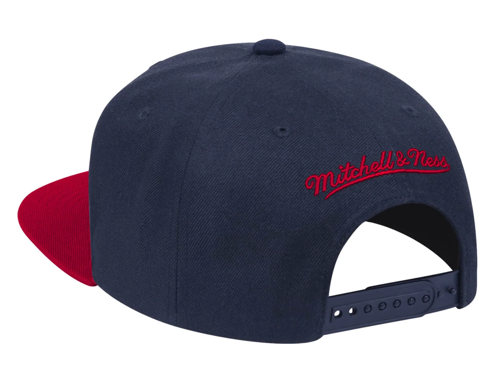 Mens NBA Denver Nuggets 2 Tone Navy/ Maroon Mitchell And Ness Basic Core Snapback Hat