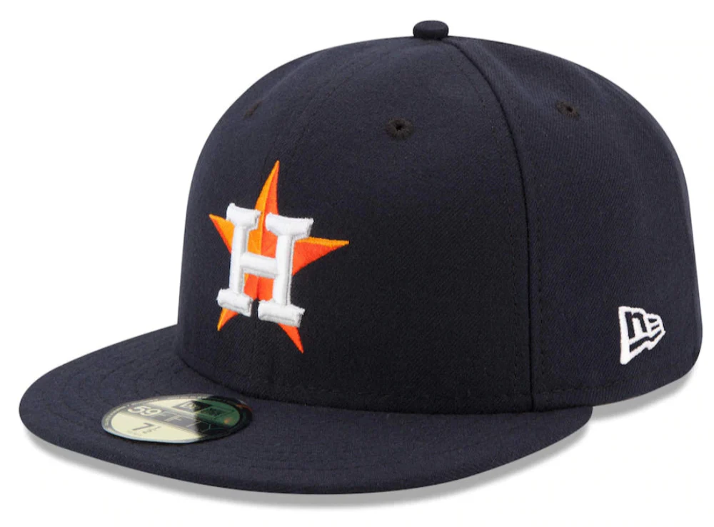 Men's Houston Astros New Era Navy Home Authentic Collection On Field 59FIFTY Fitted Hat