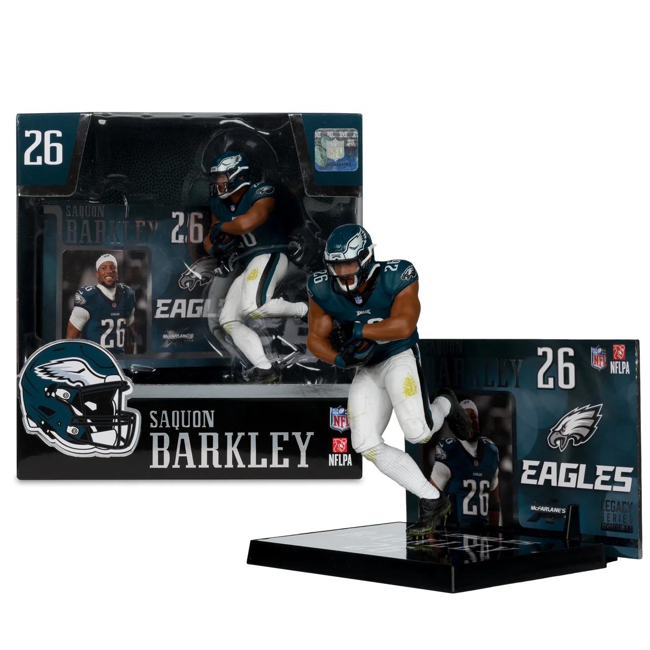 Saquon Barkley Philadelphia Eagles Sportspicks Legacy Series McFarlane Figure