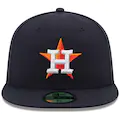 Men's Houston Astros New Era Navy Home Authentic Collection On Field 59FIFTY Fitted Hat