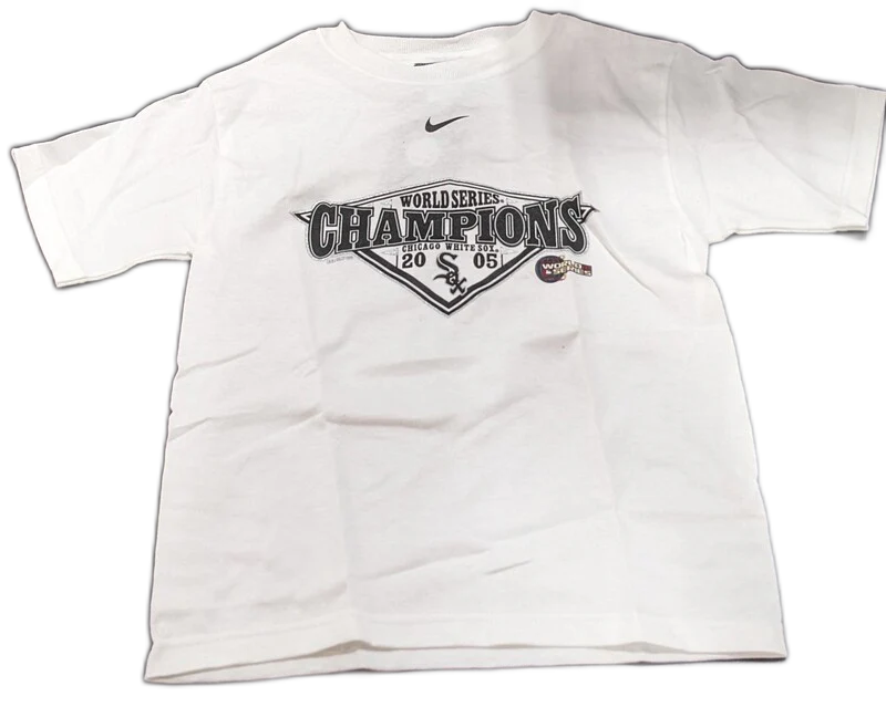 Nike Kids Chicago White Sox 2005 World Series Champions Child White T-shirt