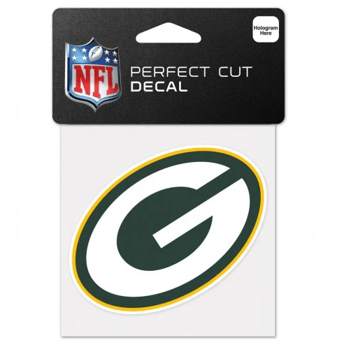 Green Bay Packers 4X4 Perfect Cut Decal