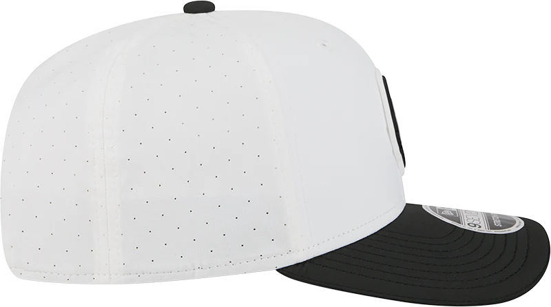 Men's Baltimore Ravens New Era White/Black 2025 NFL Training Camp 9SEVENTY Adjustable Hat