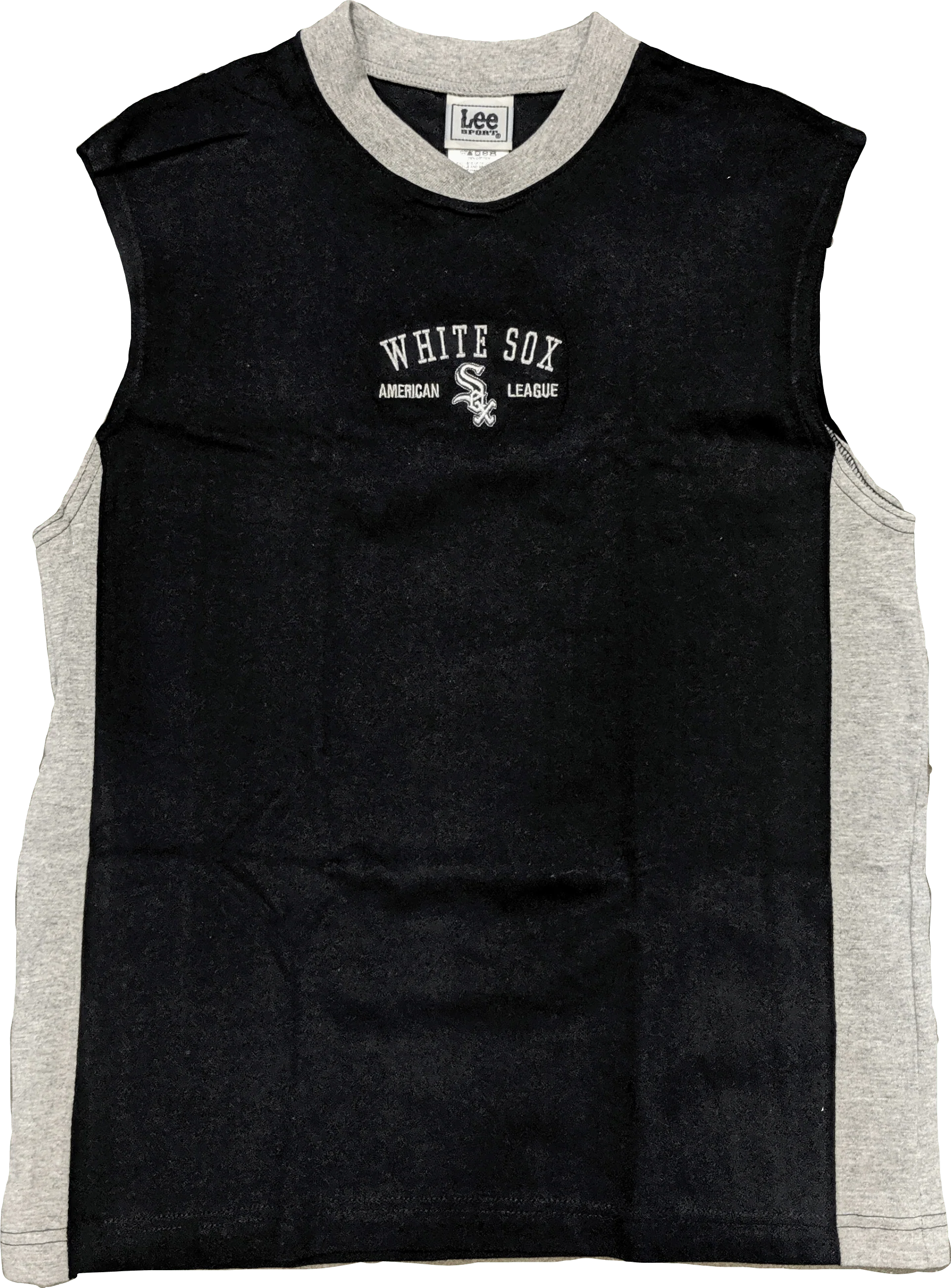 Youth Chicago White Sox Embroidered Logo Sleeveless Tee By Lee Sport