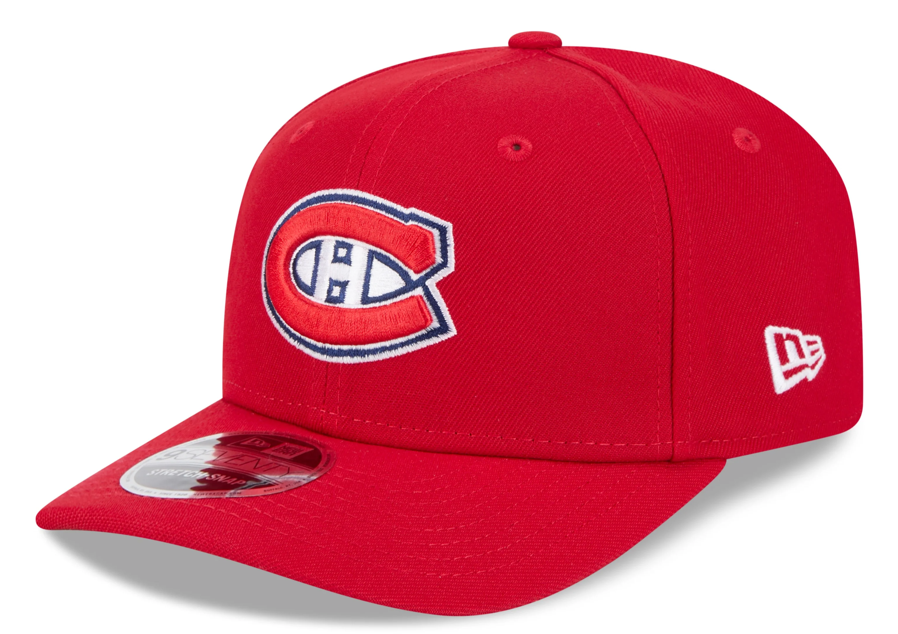 Men's Montreal Canadiens Red New Era 9SEVENTY Adjustable Hat