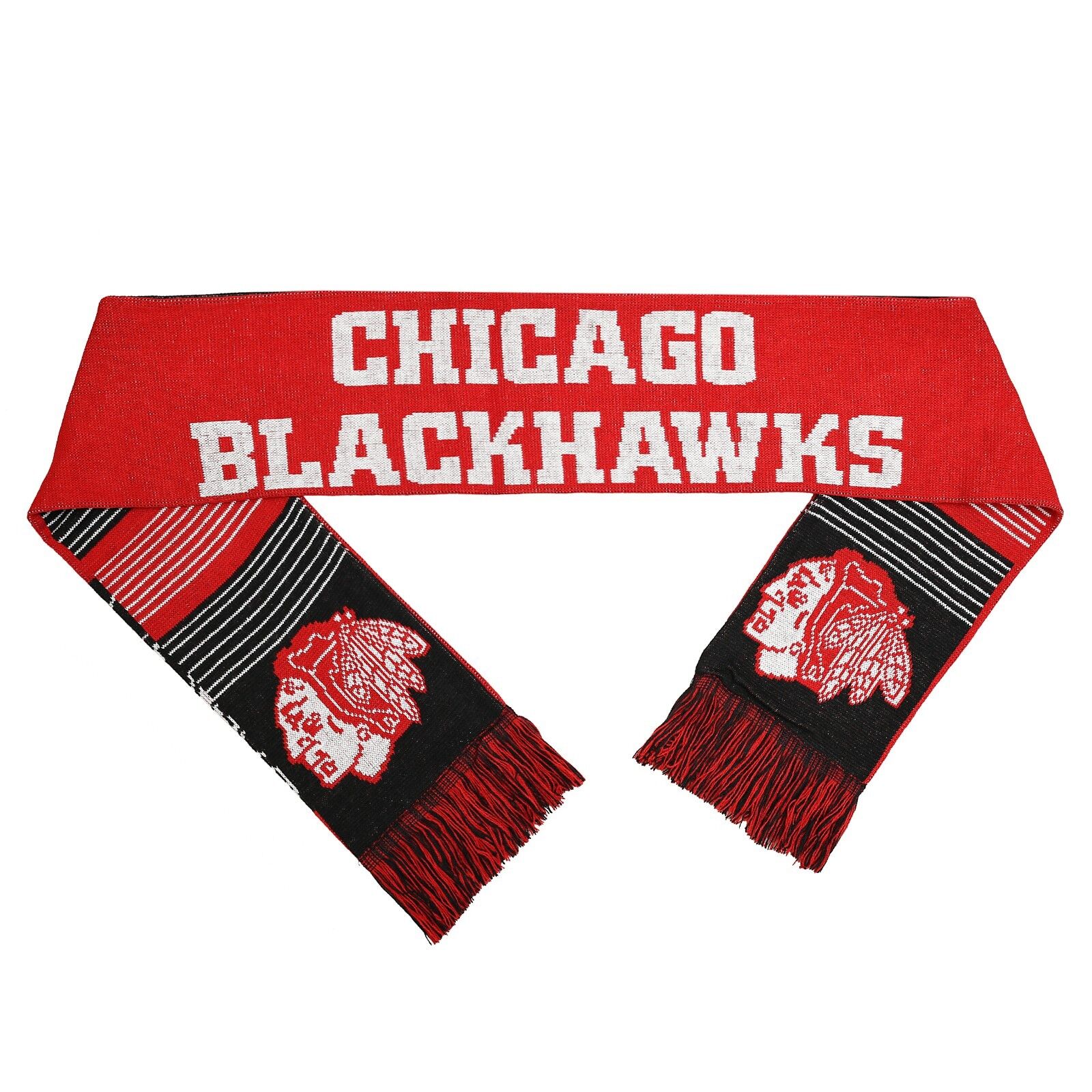 Chicago Blackhawks Reverse Split Logo Scarf