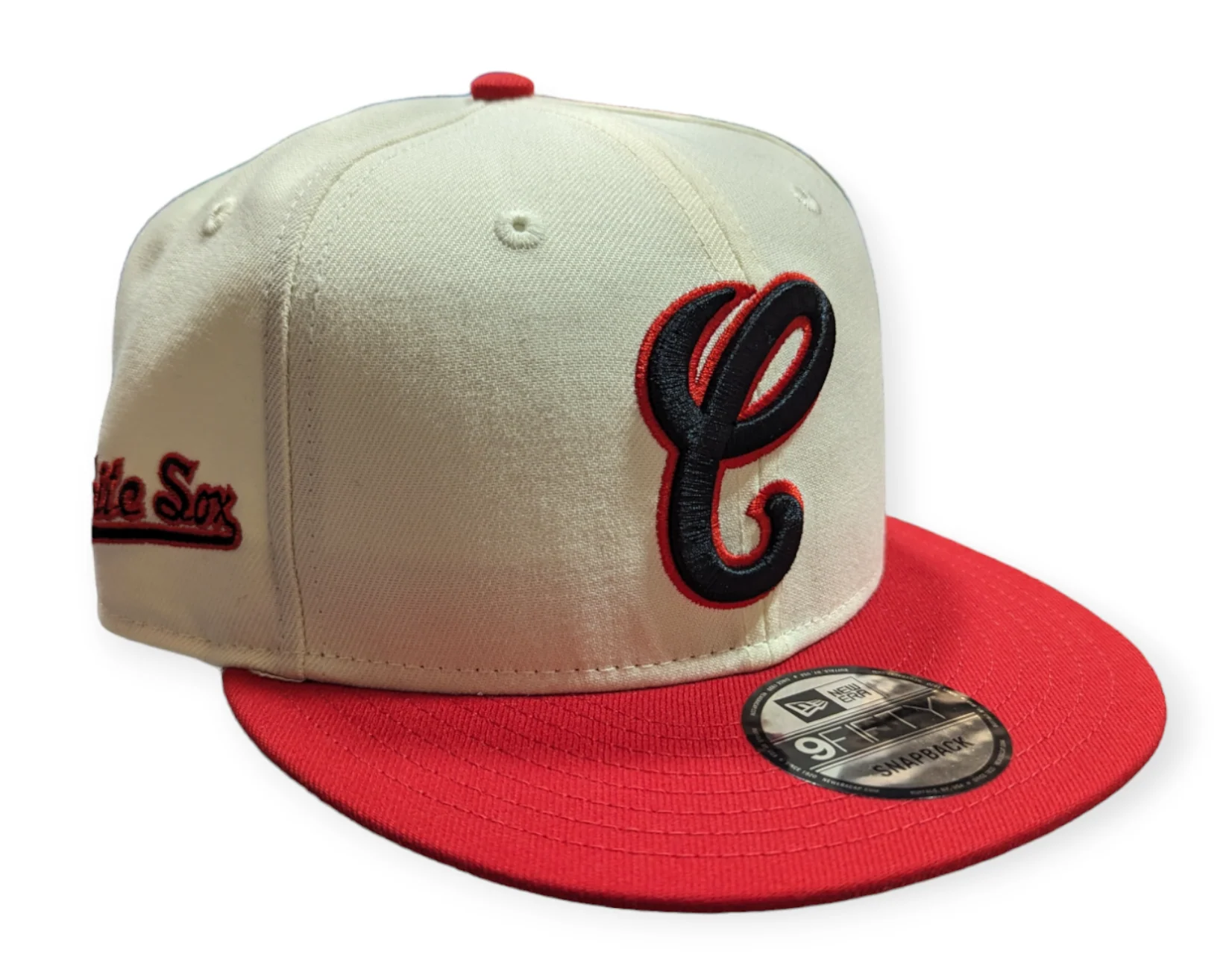 Chicago White Sox New Era 1987 Chrome/Red 9FIFTY Snapback Hat