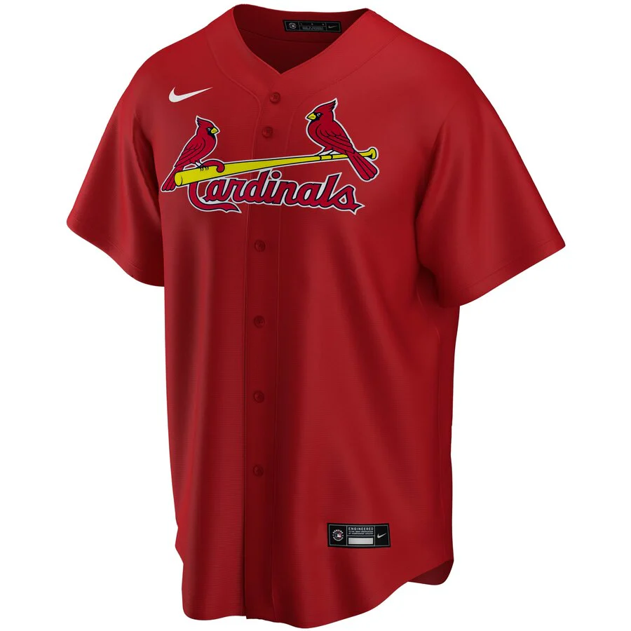 Men's St. Louis Cardinals Nike Red Alternate Replica Team Jersey