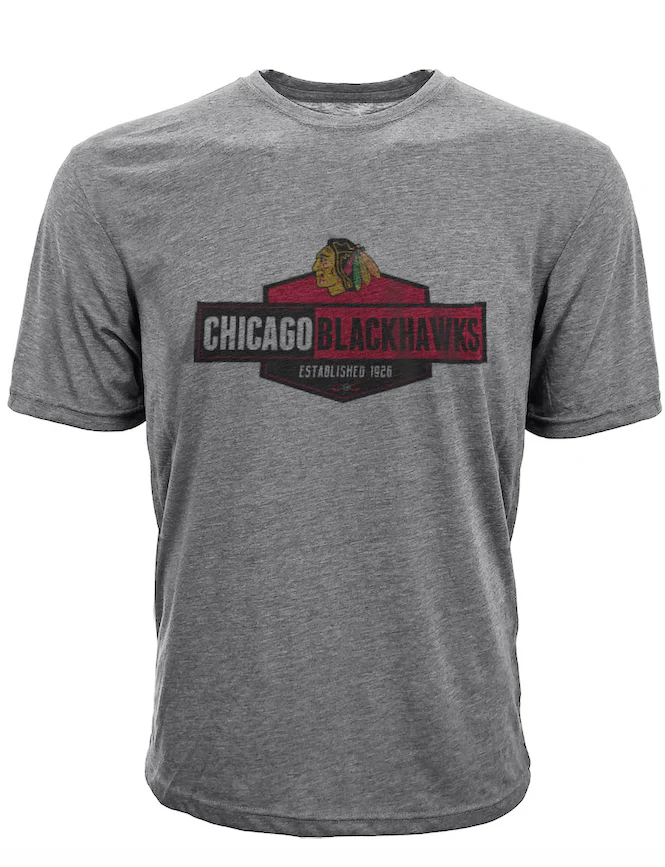 Mens Chicago Blackhawks Waypoint Tee By Levelwear