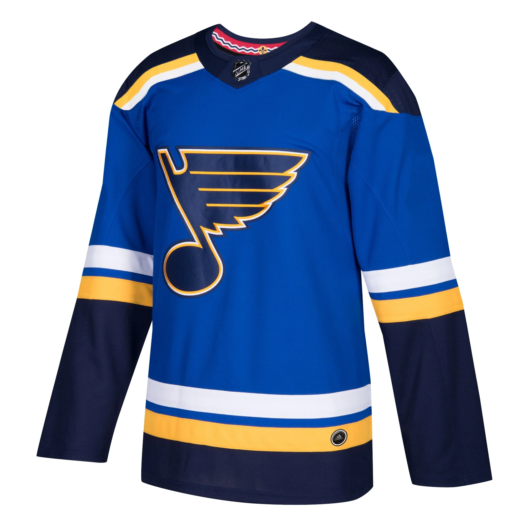 Men's Jordan Binnington St. Louis Blues Adidas Blue Home Authentic Premium Jersey