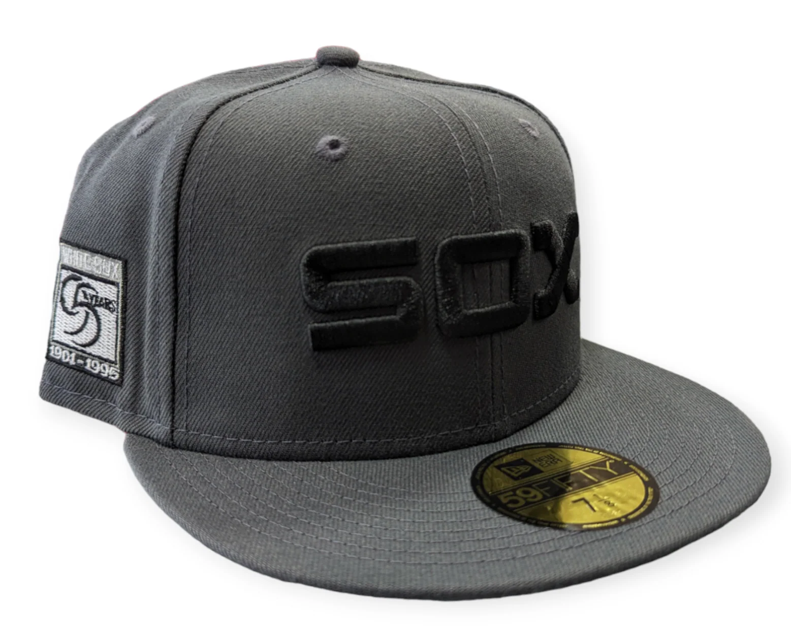 Chicago White Sox New Era Graphite 95th 59FIFTY Fitted Hat