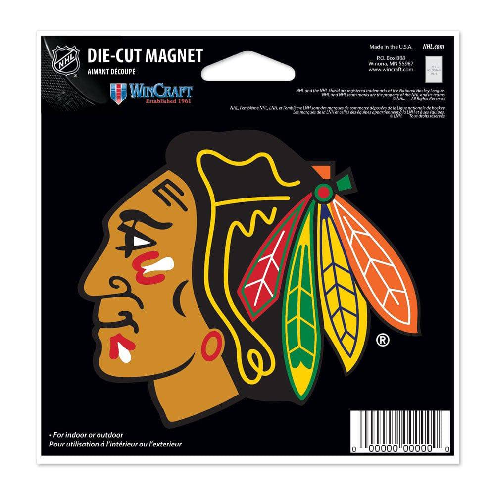 Chicago Blackhawks Die Cut Magnet 4.5