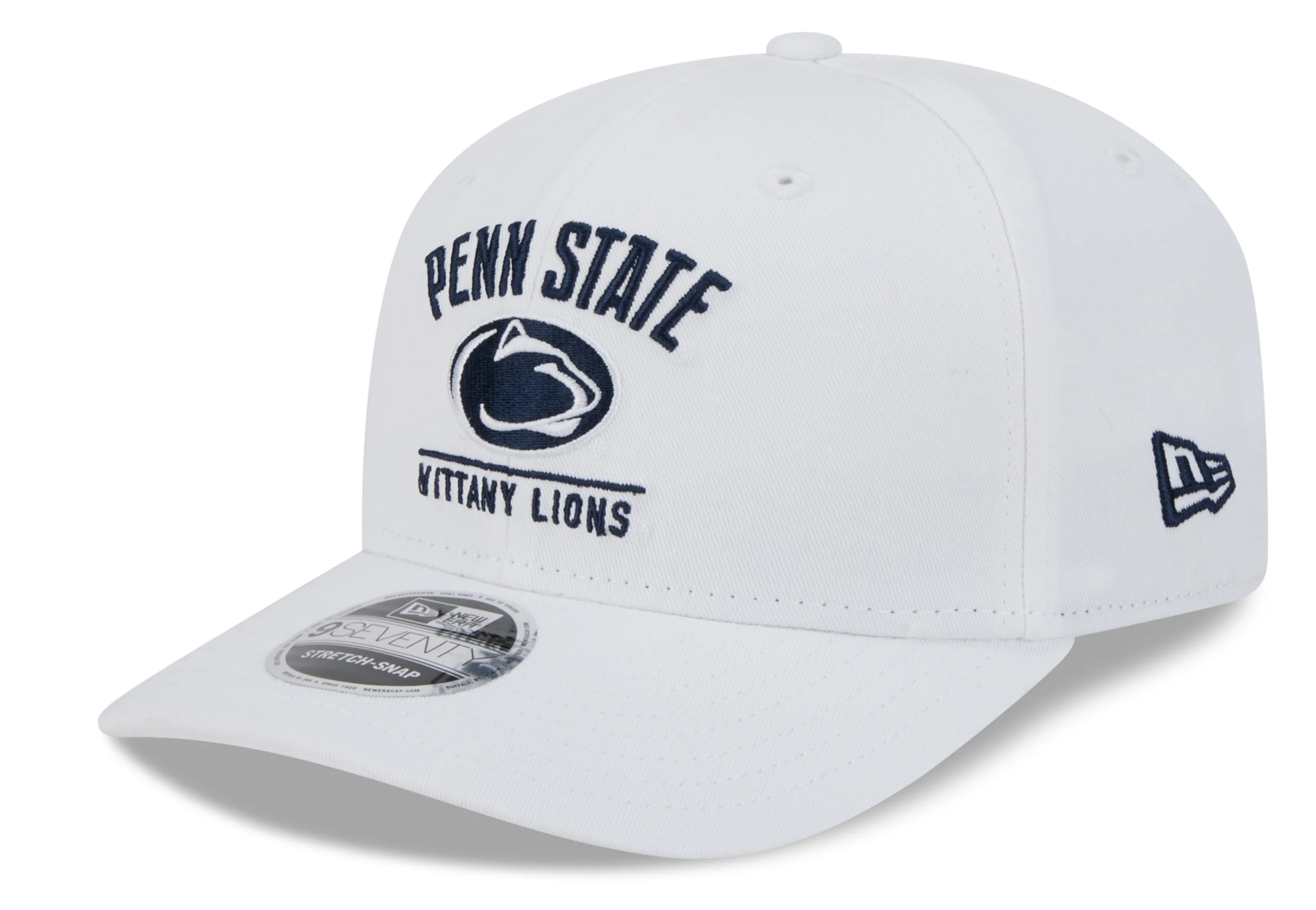 Penn State Nittany Lions New Era Team White 9SEVENTY Adjustable Hat