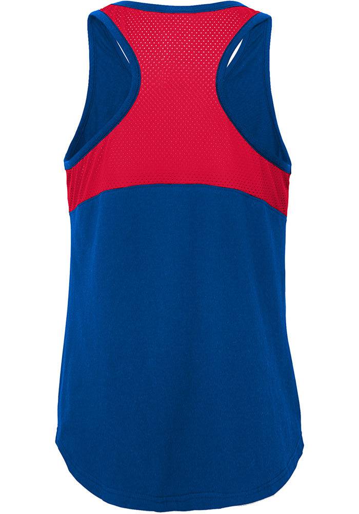 Youth Girls MLB Chicago Cubs Stadium Graphic Tank Top By Majestic
