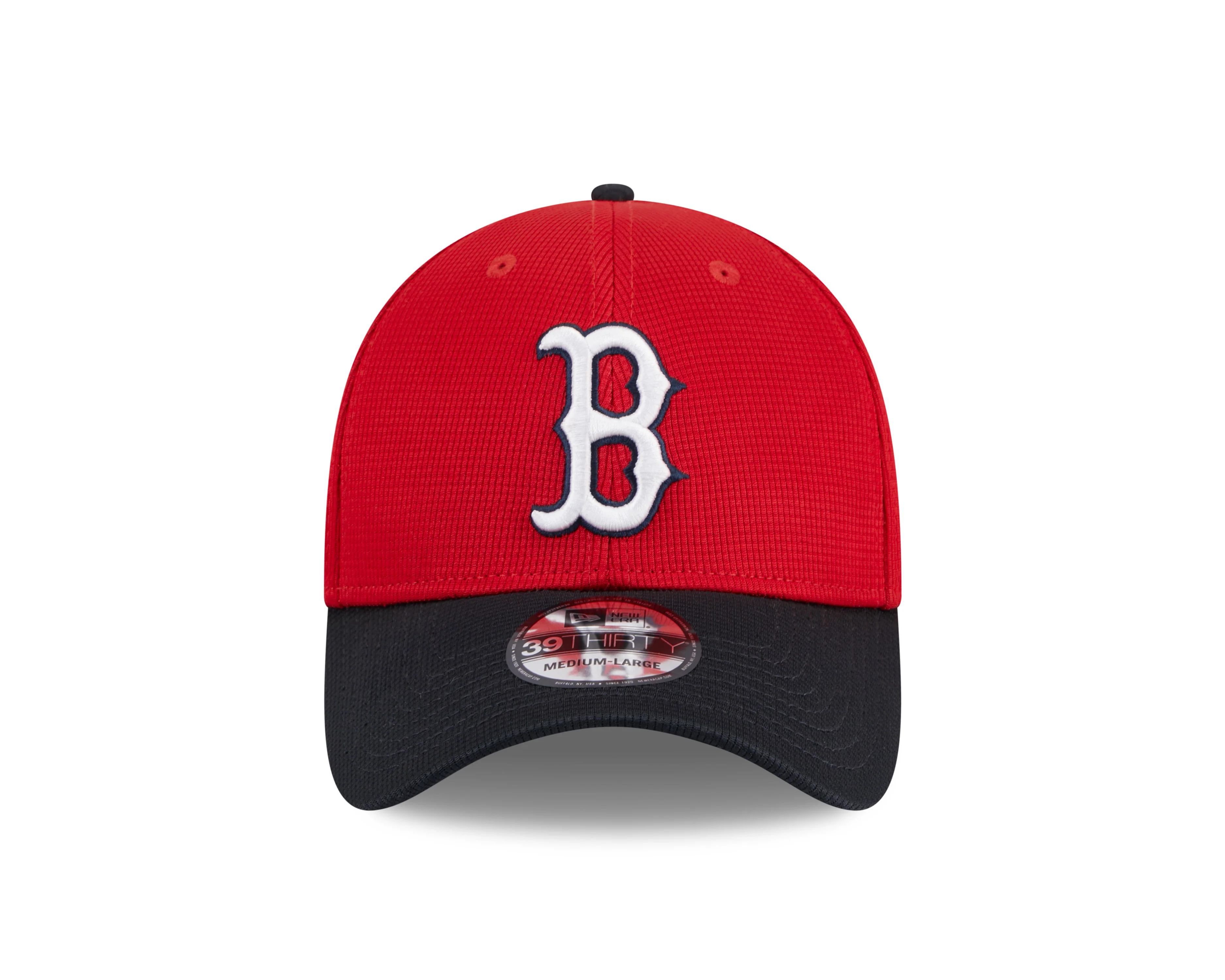 Men's Boston Red Sox New Era Red 2025 Spring Training 39THIRTY Flex-Fit Hat