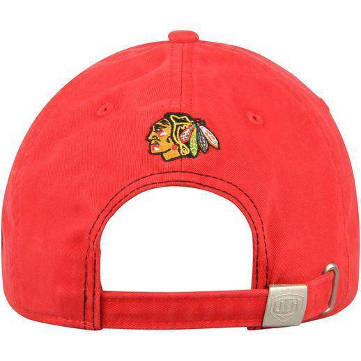 Old Time Hockey Chicago Blackhawks Red Dover Slouch Adjustable Hat