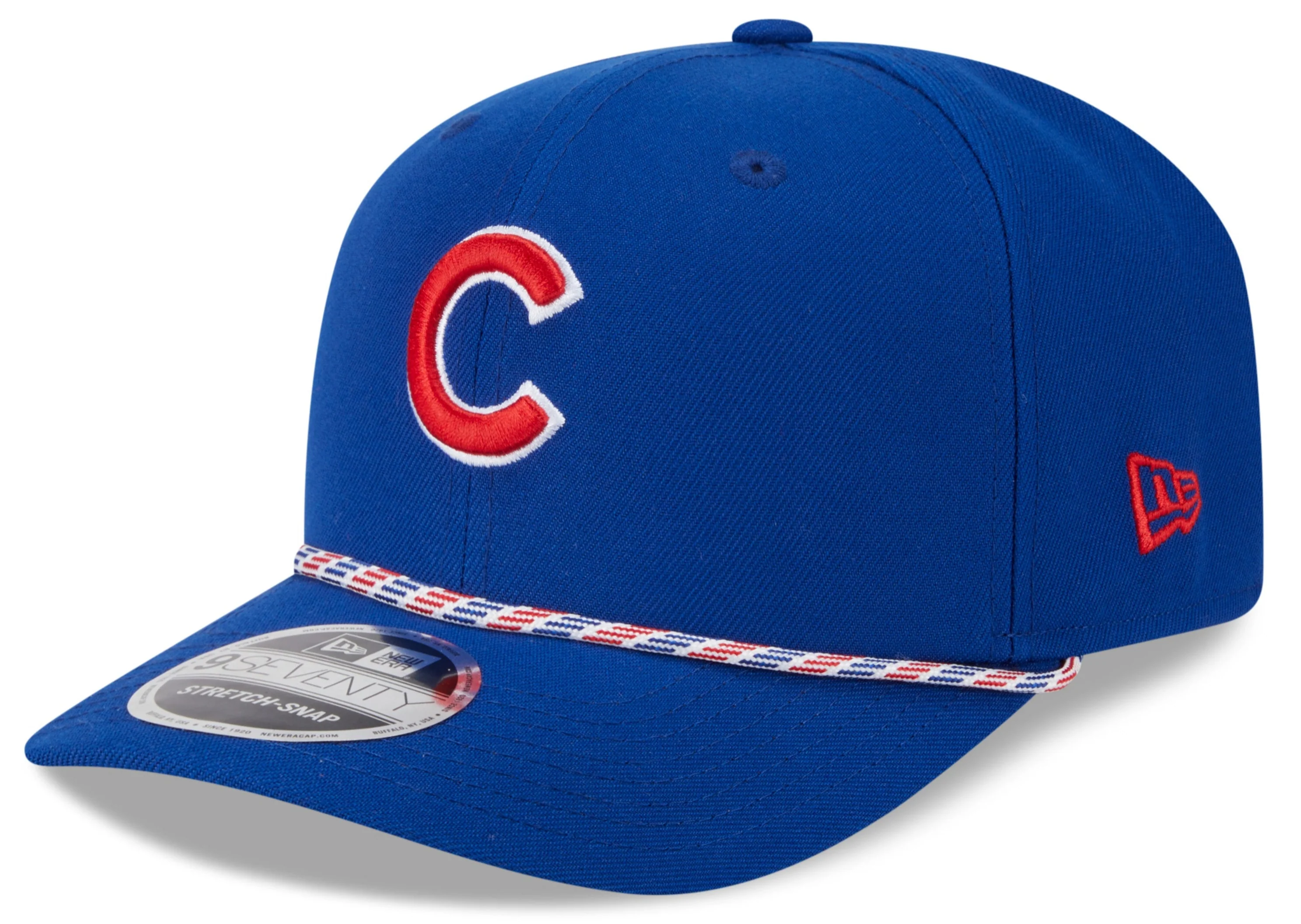 Chicago Cubs New Era Royal Blue Multi Rope 9SEVENTY Stretch Snap Adjustable Hat