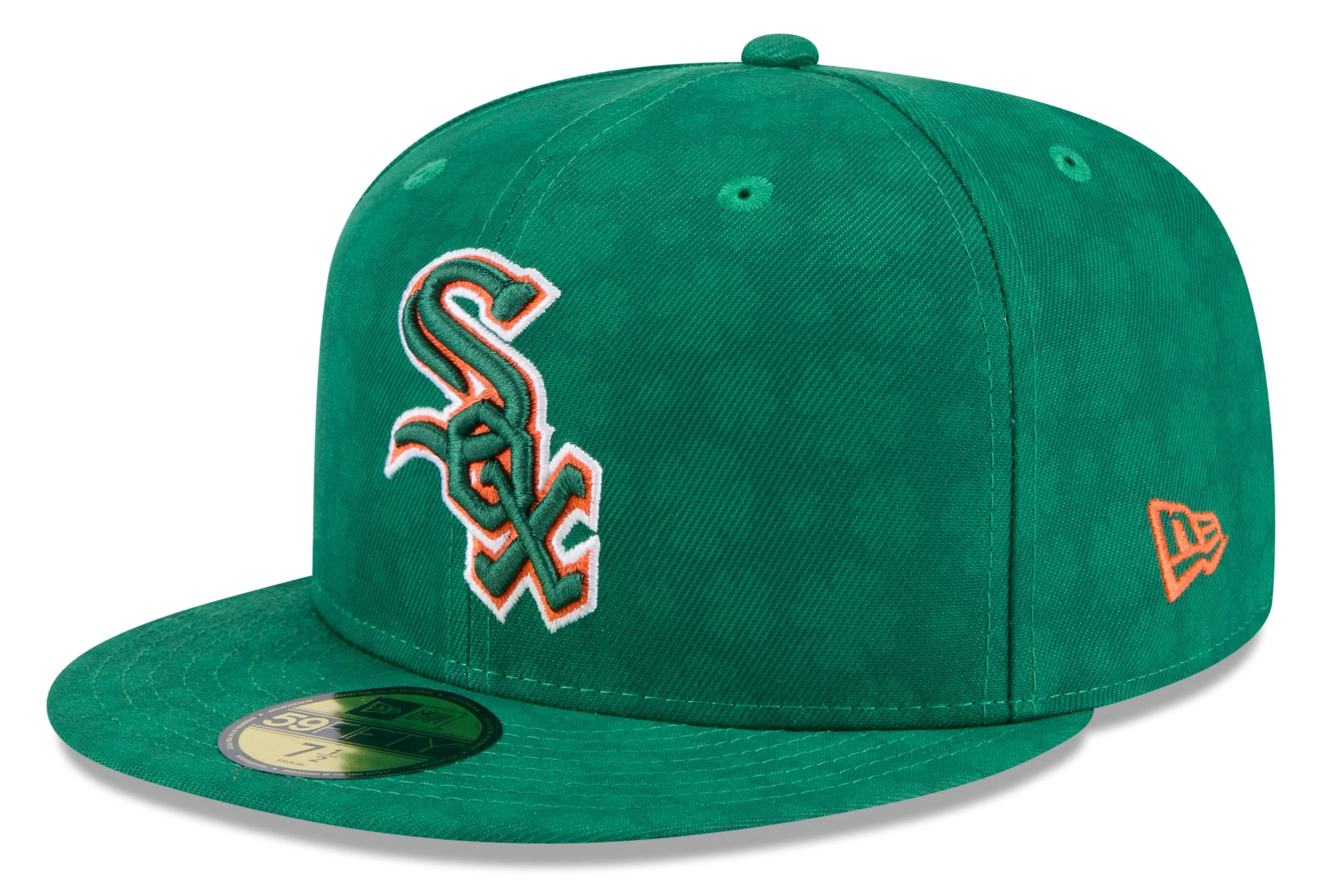 Men's Chicago White Sox New Era Kelly Green 2025 St. Patrick's Day Authentic Collection On-Field 59FIFTY Fitted Hat