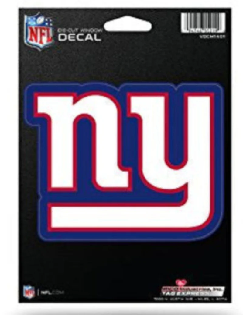 Rico Industries NFL New York Giants Die Cut Vinyl Decal