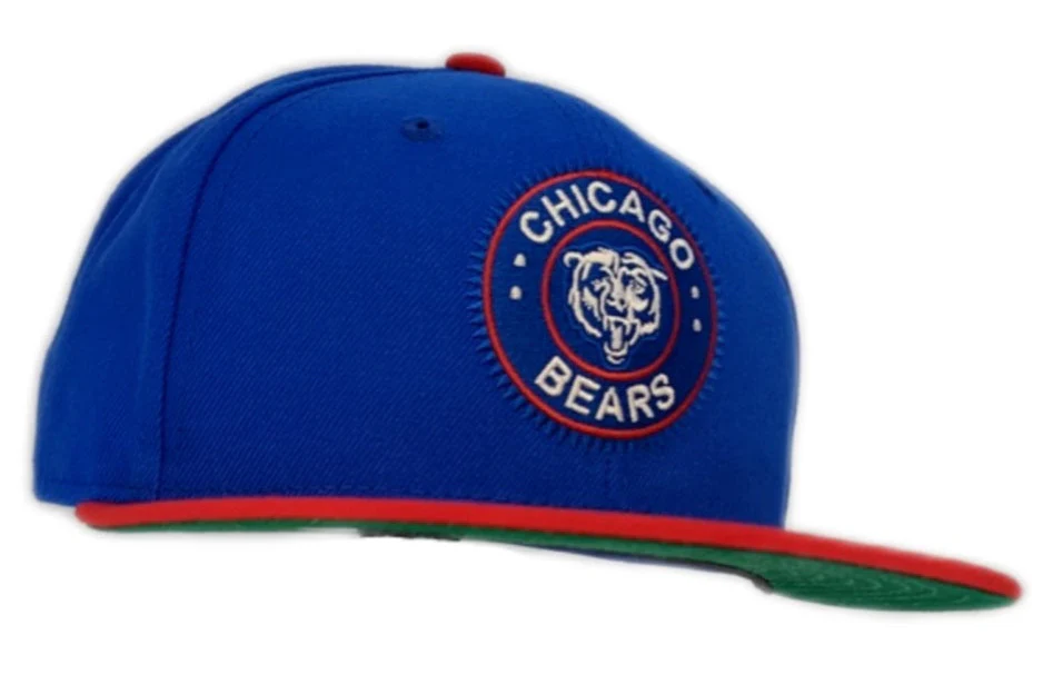 Chicago Bears Tourism Pack 2 Tone Blue/Red New Era 59FIFTY Fitted Hat