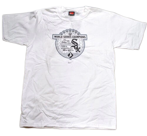 Nike Youth Chicago White Sox 2005 World Series Champions Record & Roster T-shirt