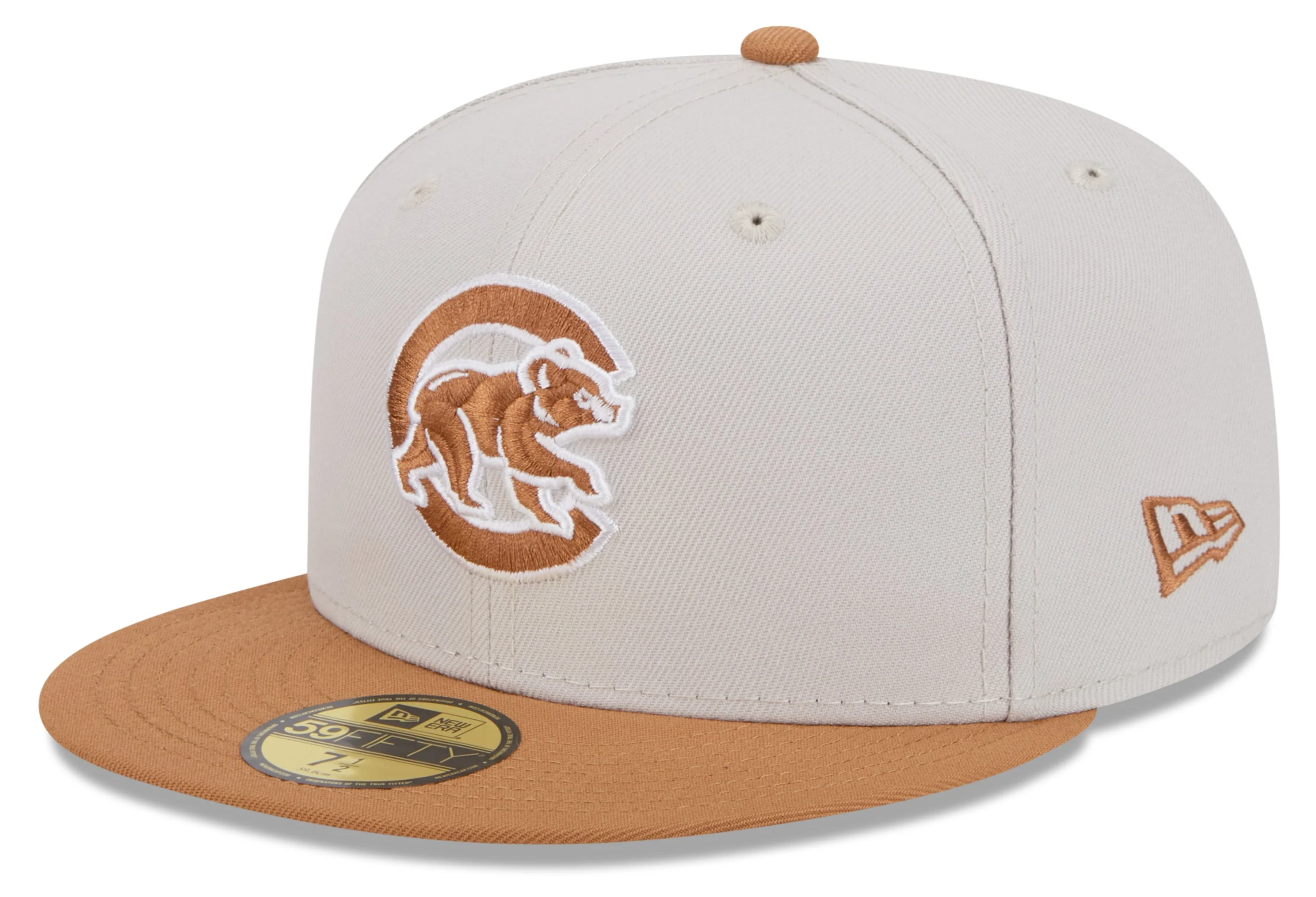Chicago Cubs 2 Tone Alternate Stone/Bronze 59FIFTY Fitted Hat