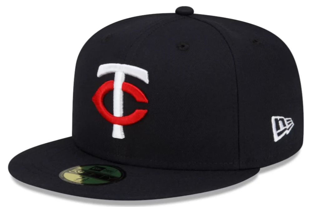 Men's Minnesota Twins New Era Navy Authentic Collection Home 59FIFTY Fitted Hat