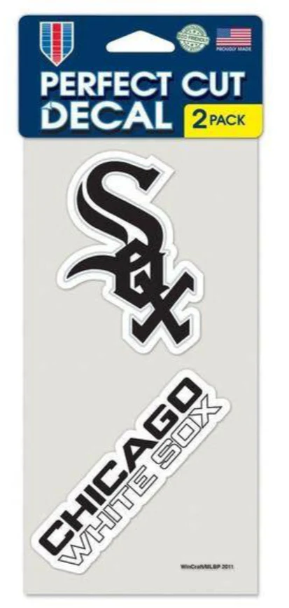Chicago White Sox 4X8 2-Pack Decal By Wincraft