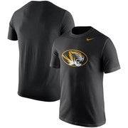 Nike Mens Missouri Tigers Cotton Logo T Shirt Black
