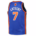 Youth New York Knicks Carmelo Anthony Mitchell & Ness Blue 2010-11 Hardwood Classics Swingman Jersey