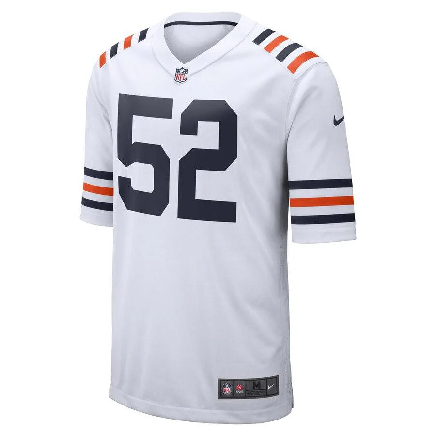 Men's Chicago Bears Khalil Mack Nike White Alternate Classic Game Jersey