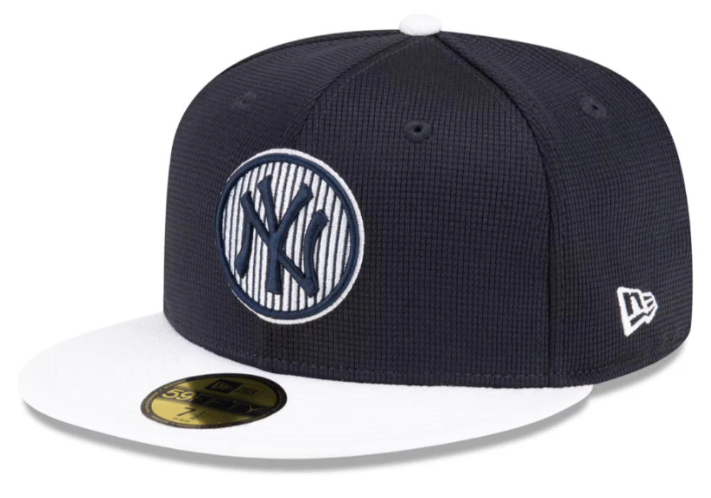 Men's New York Yankees New Era Navy 2024 Batting Practice 59FIFTY Fitted Hat