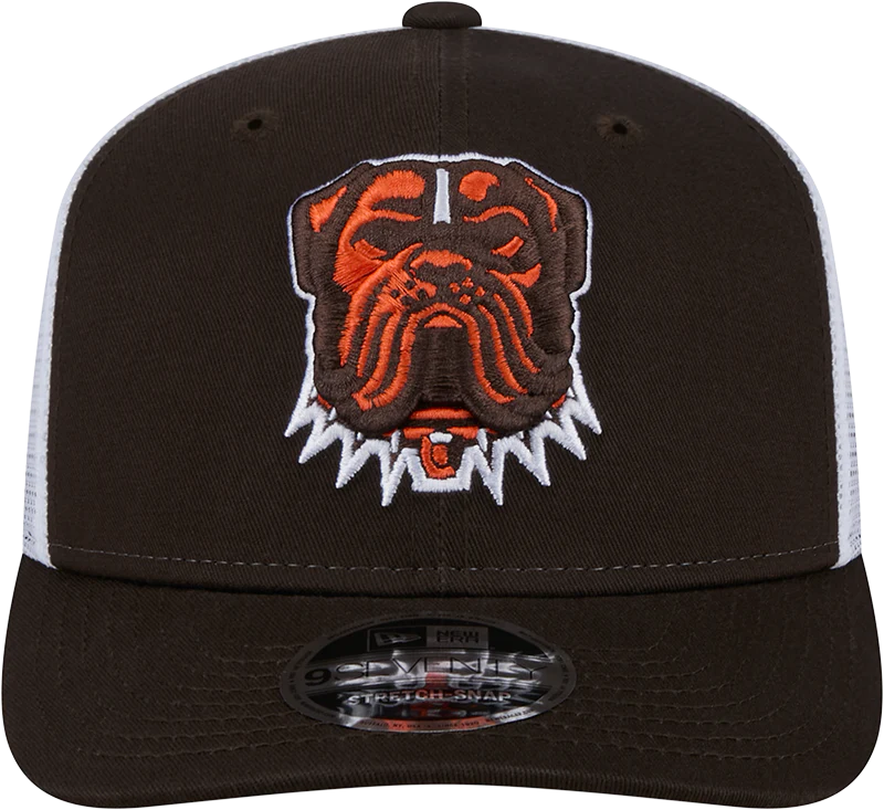 Cleveland Browns New Era Dawg Brown 9SEVENTY Trucker Adjustable Hat