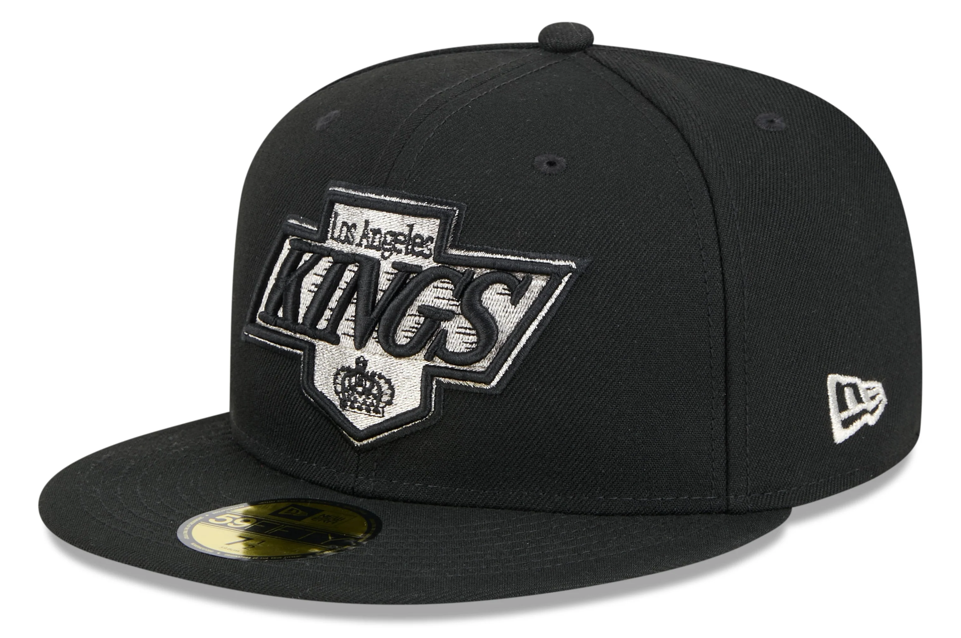 Los Angeles Kings Black Basic New Era 59FIFTY Fitted Hat