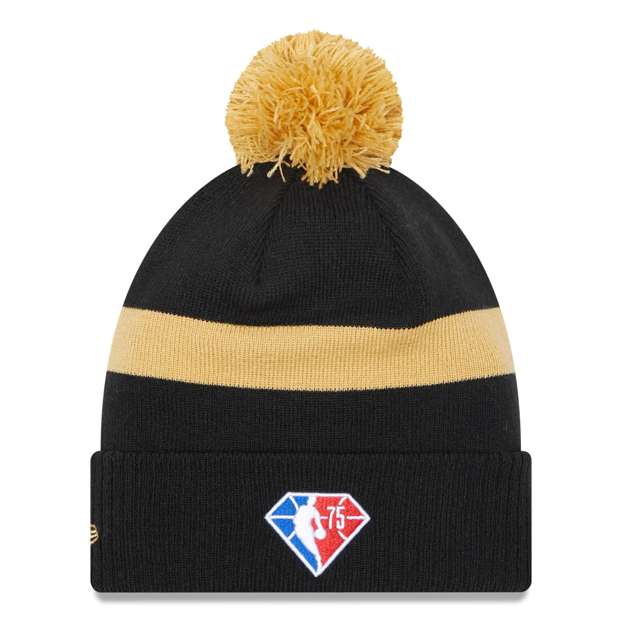 Toronto Raptors '21 NBA City Edition New Era Black Cuffed Knit Hat