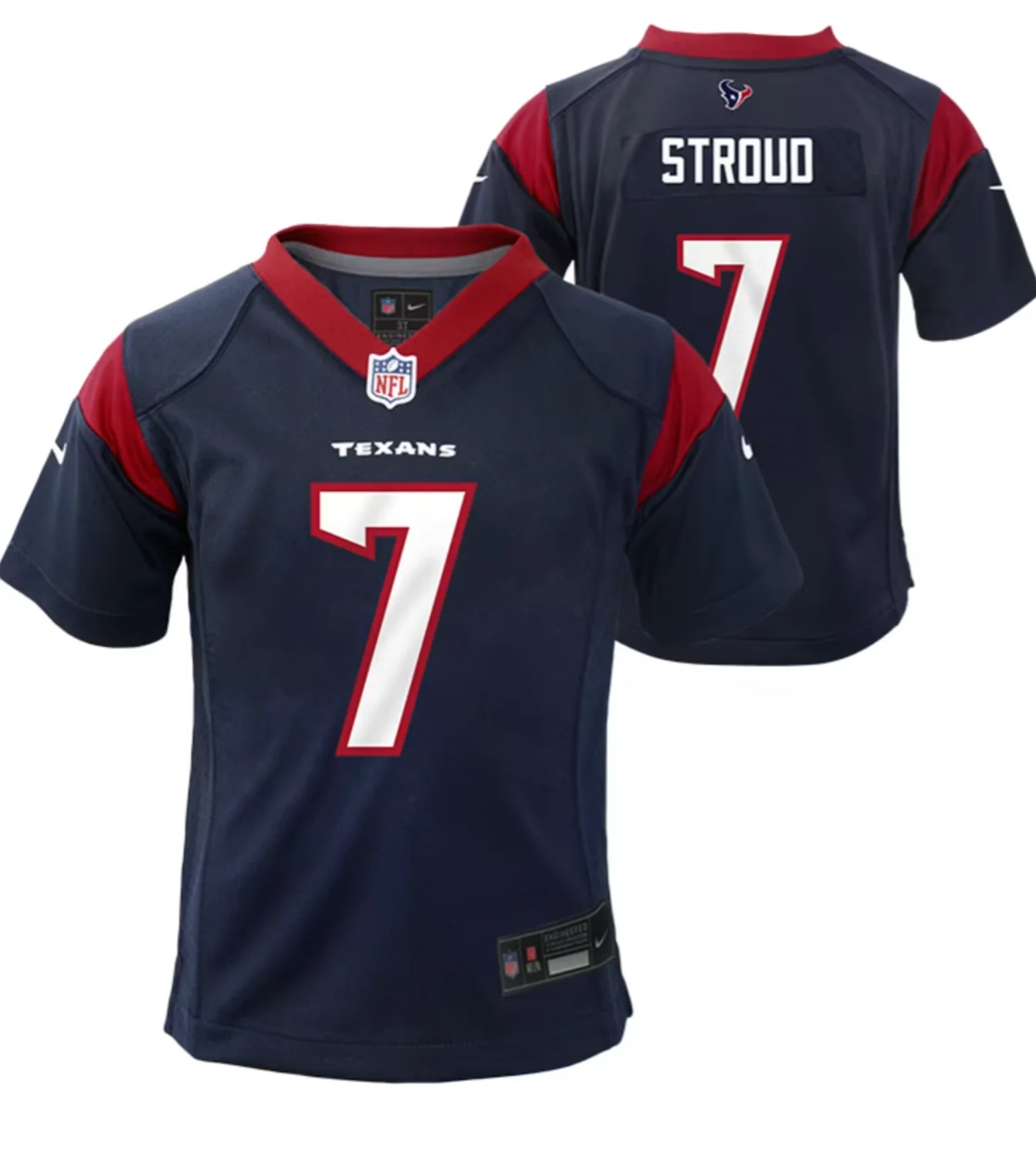 Kids CJ Stroud Houston Texans Navy Child Nike Replica Jersey