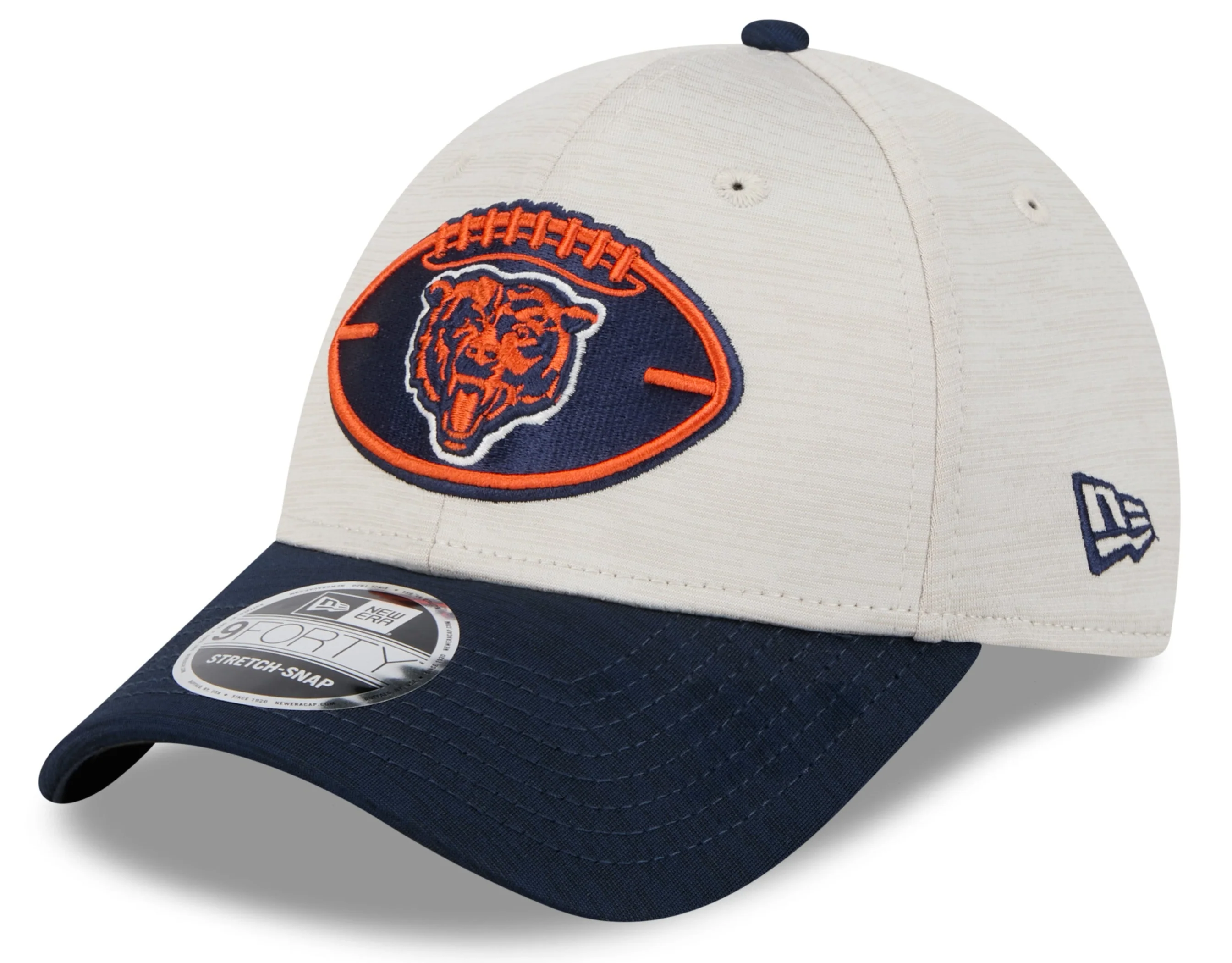 Men's Chicago Bears New Era 2024 Sideline Historic 9FORTY Adjustable Hat