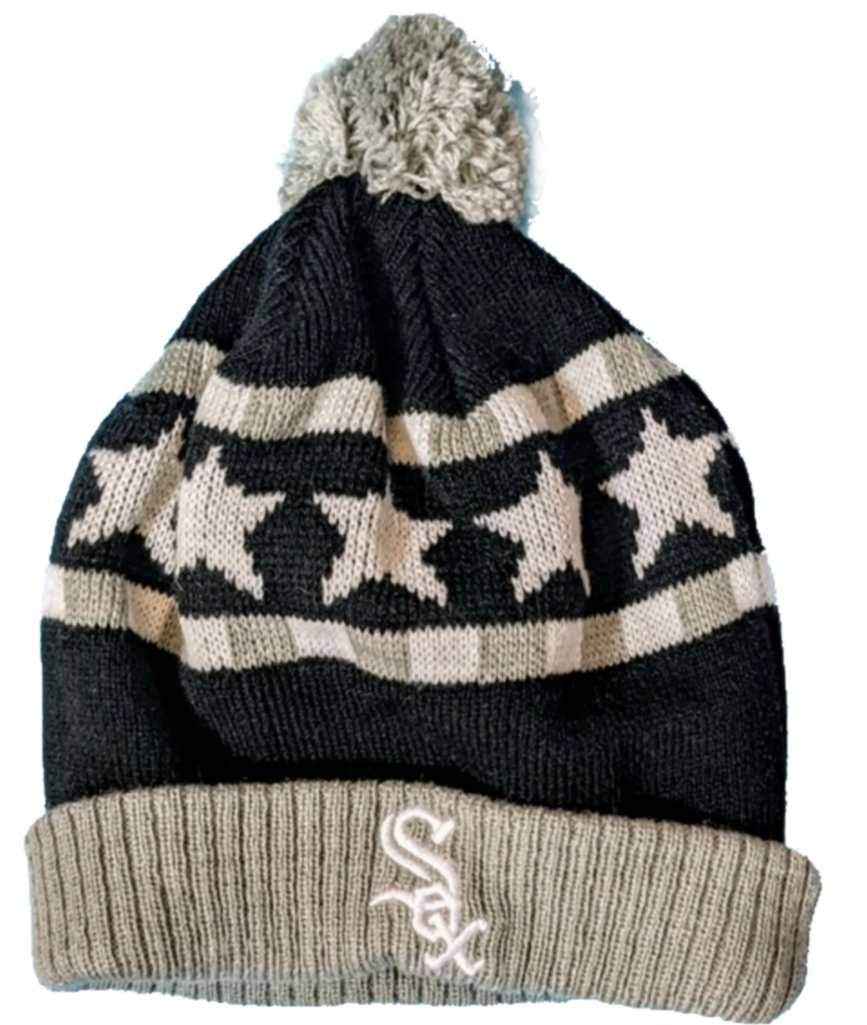 Toddler Chicago White Sox '47 Ace Gray/White/Black Knit Hat
