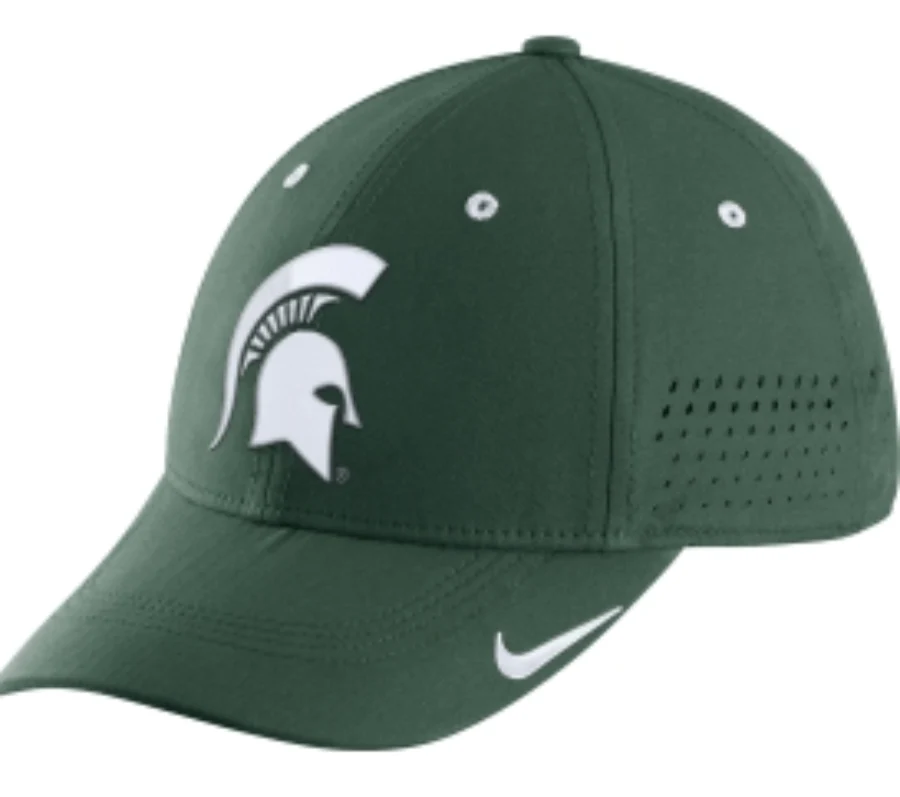 Michigan State Spartans Nike Swoosh NCAA One Size Sideline Cap