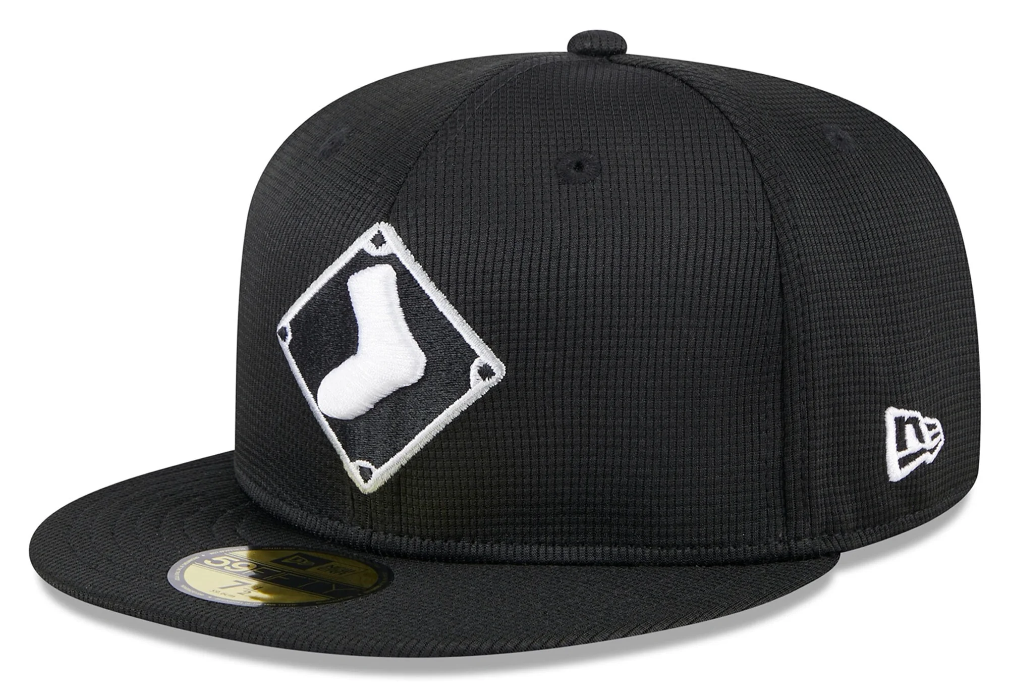 Chicago White Sox New Era 2025 Black Batting Practice 59FIFTY Fitted Hat