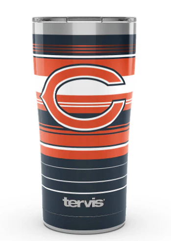Chicago Bears™ Hype Stripes 20 oz. Stainless Steel Tumbler