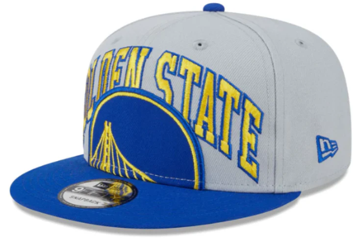 Men's Golden State Warriors 2023 NBA Tip Off Series Gray/Royal 9FIFTY Snapback Adjustable Hat