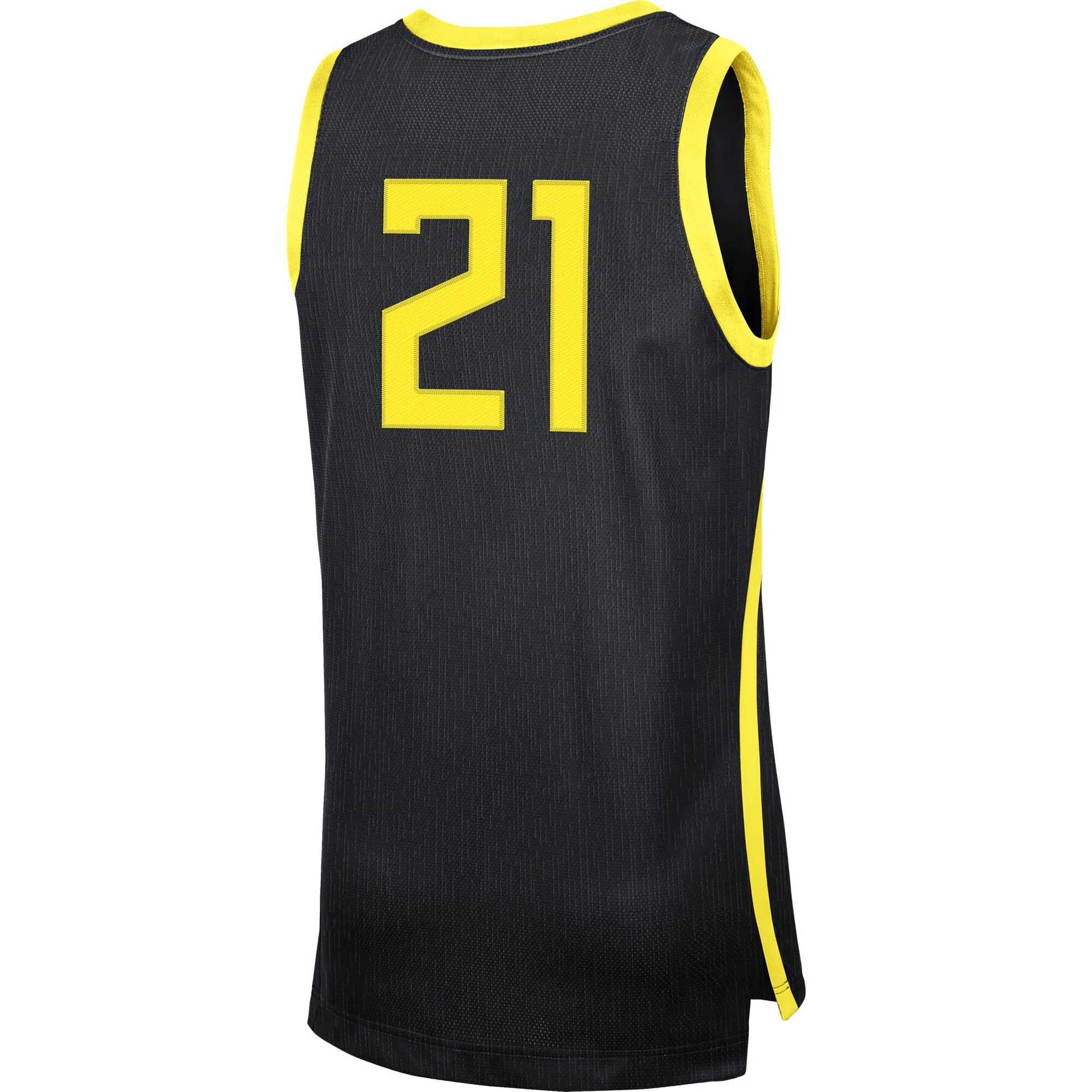 Men's Oregon Ducks Nike Replica #21 Basketball Jersey – Black