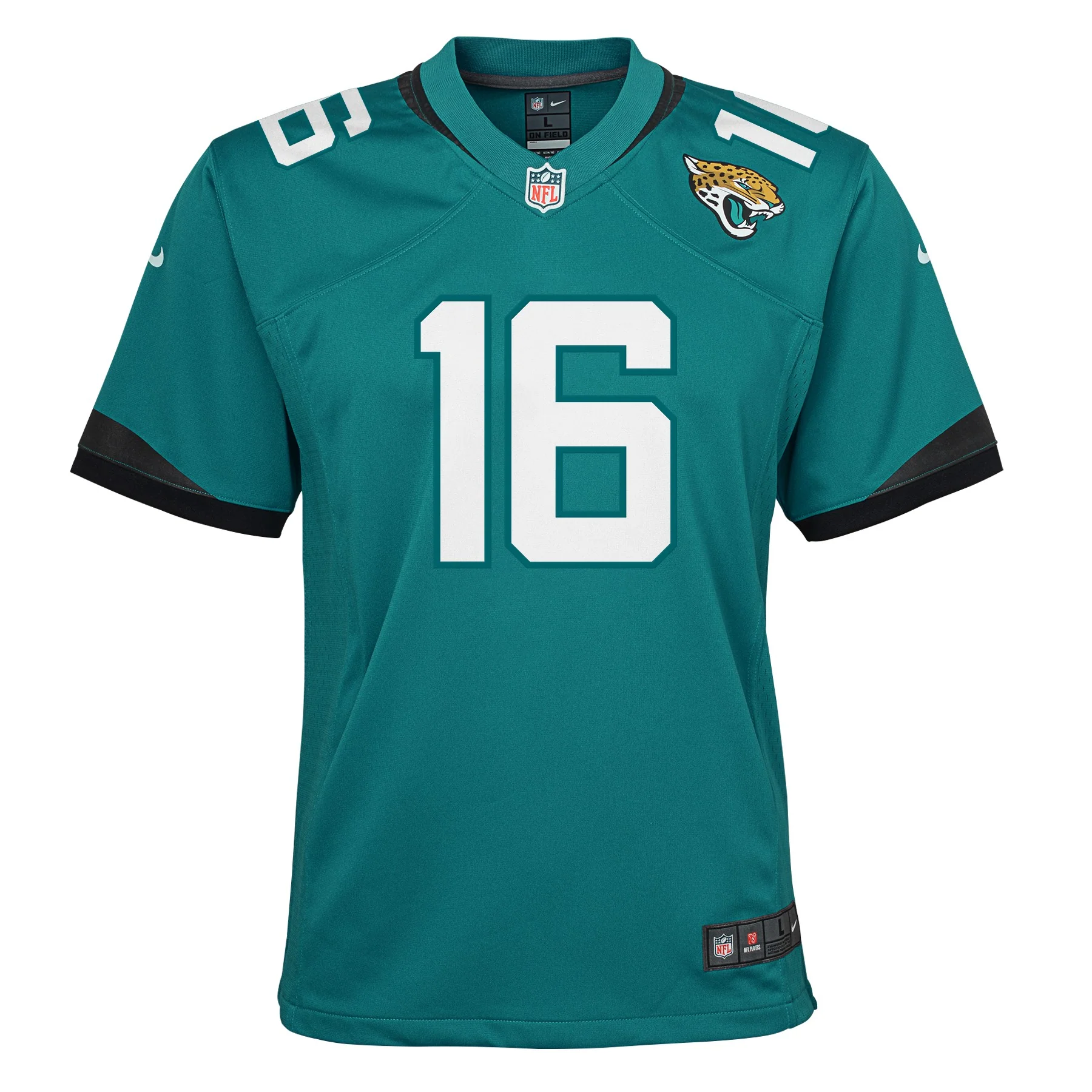 Youth Jacksonville Jaguars Trevor Lawrence Nike Home Teal Game Jersey