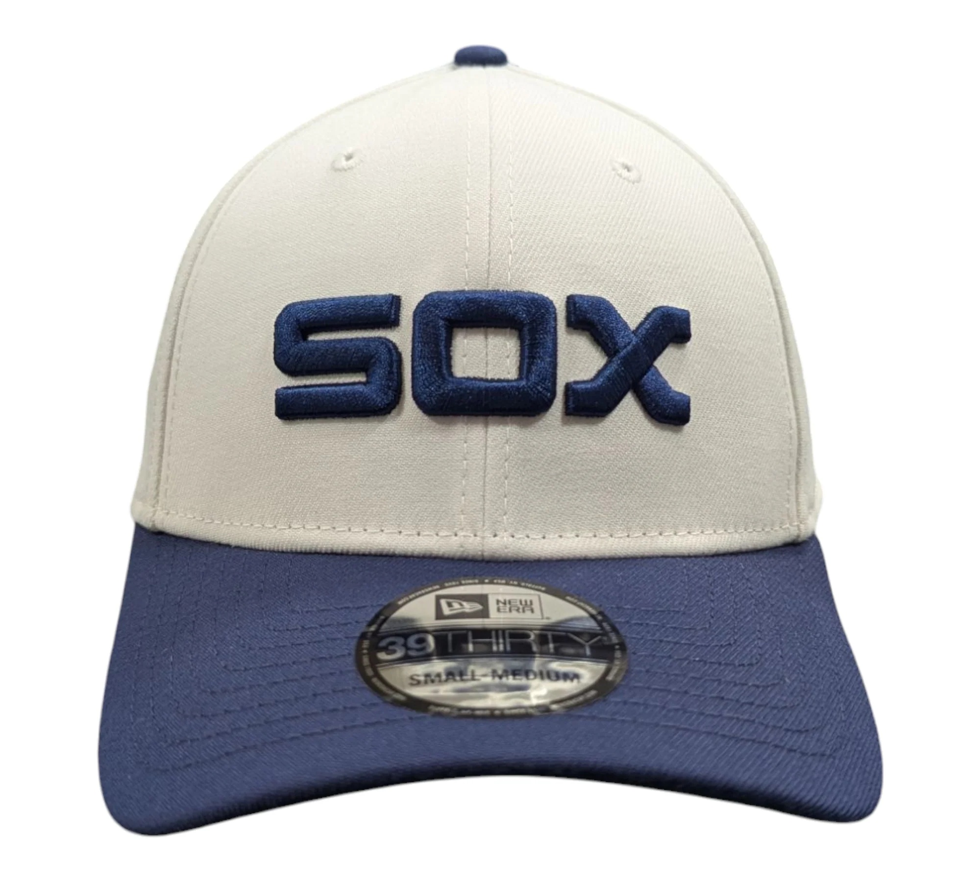 Chicago White Sox Classic 1979 Cooperstown Classics White/Navy 39THIRTY Flex Fit New Era Hat