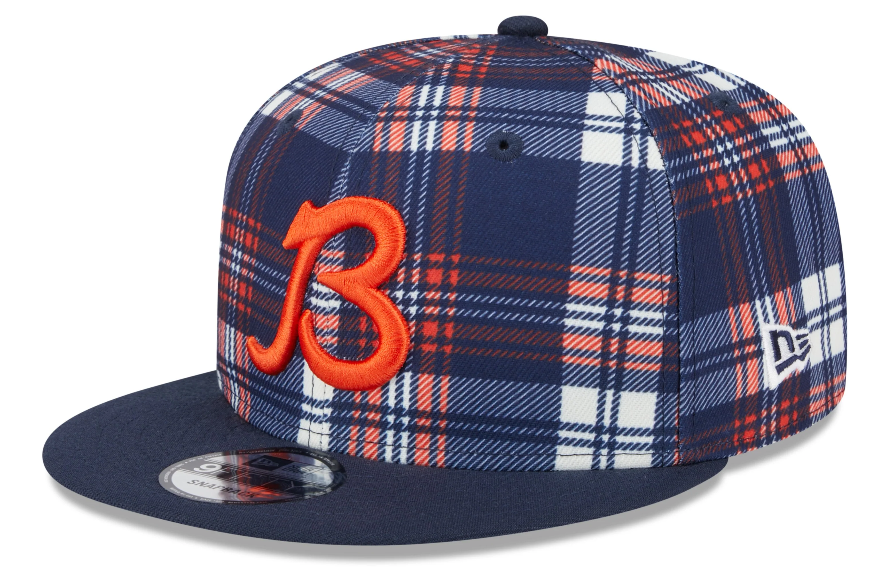 Chicago Bears New Era 2024 NFL Sideline Statement Navy B 9FIFTY Snapback Hat