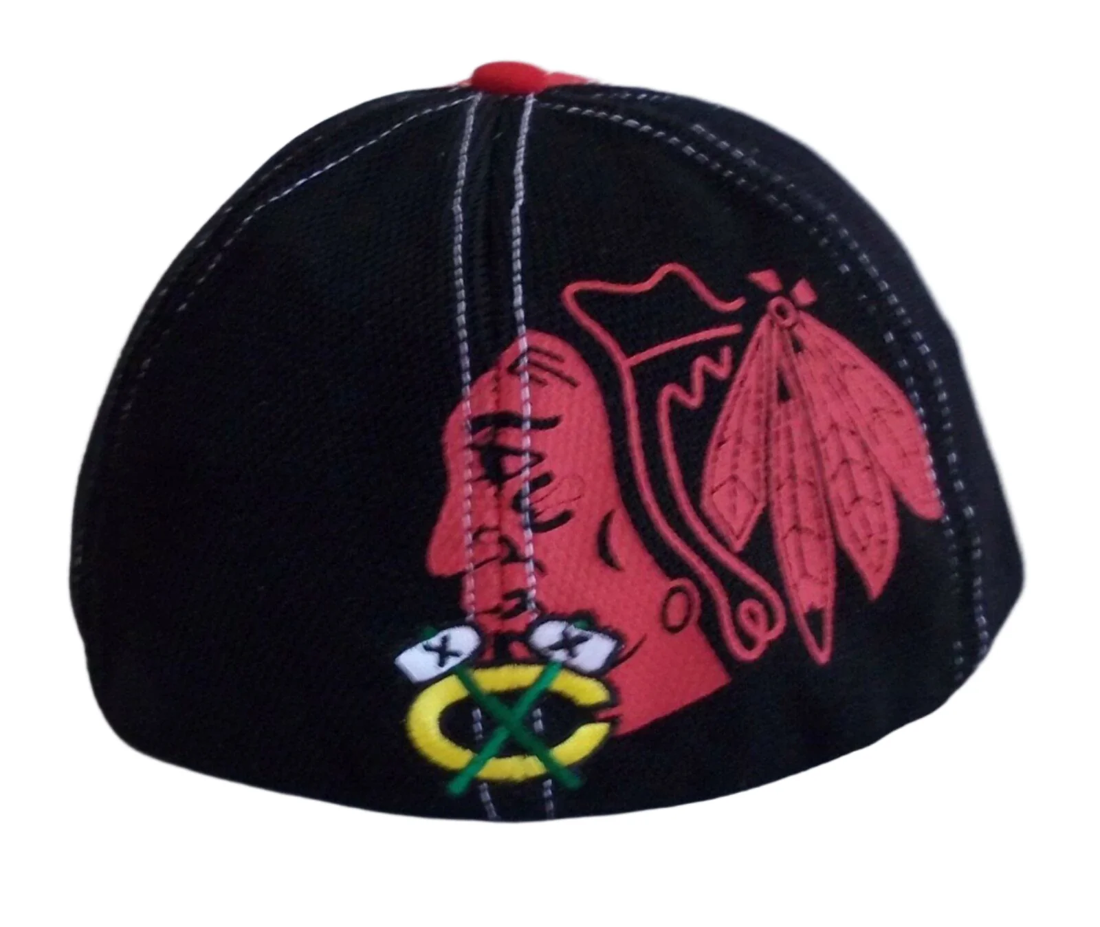 Chicago Blackhawks '47 NHL Brand Game Time Reversal Stretch Fit Hat